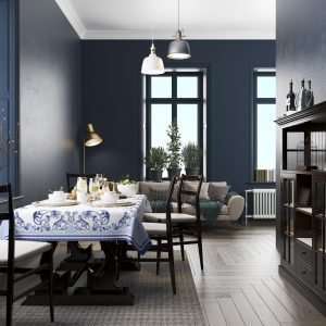 Mantel (Whimsy Blue Garden)
