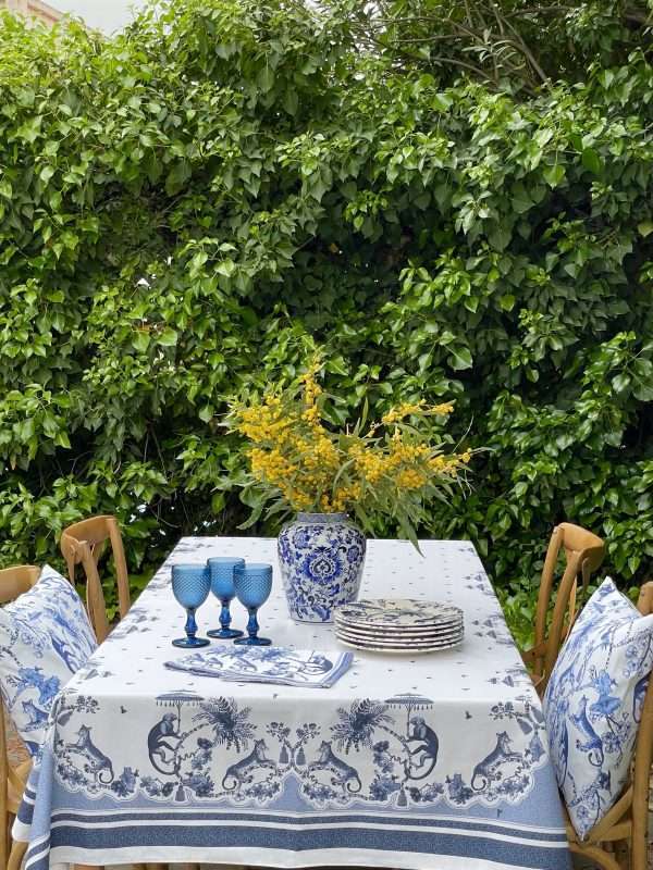 Mantel (Whimsy Blue Garden) - Imagen 3