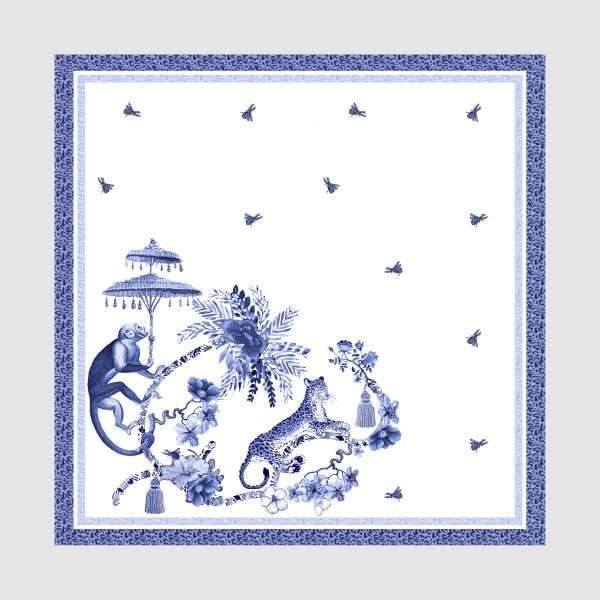 Servilletas (Whimsy Blue Garden) - Imagen 2